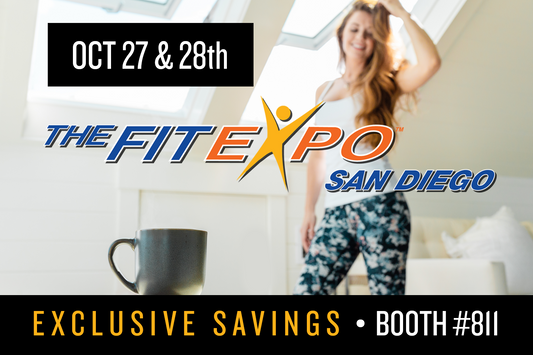 Find VitaCup at The Fit Expo San Diego Booth 811 on October 27 and 28, 2018 for exclusive savings.