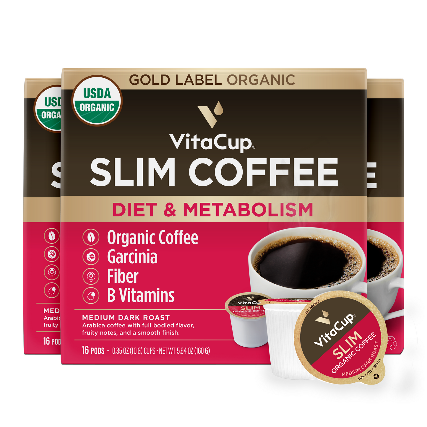 Organic Slim Coffee Pods