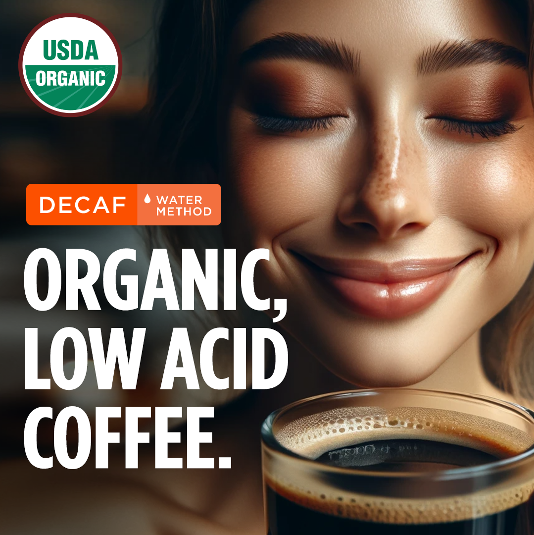 Low acid decaf coffee k cups best sale