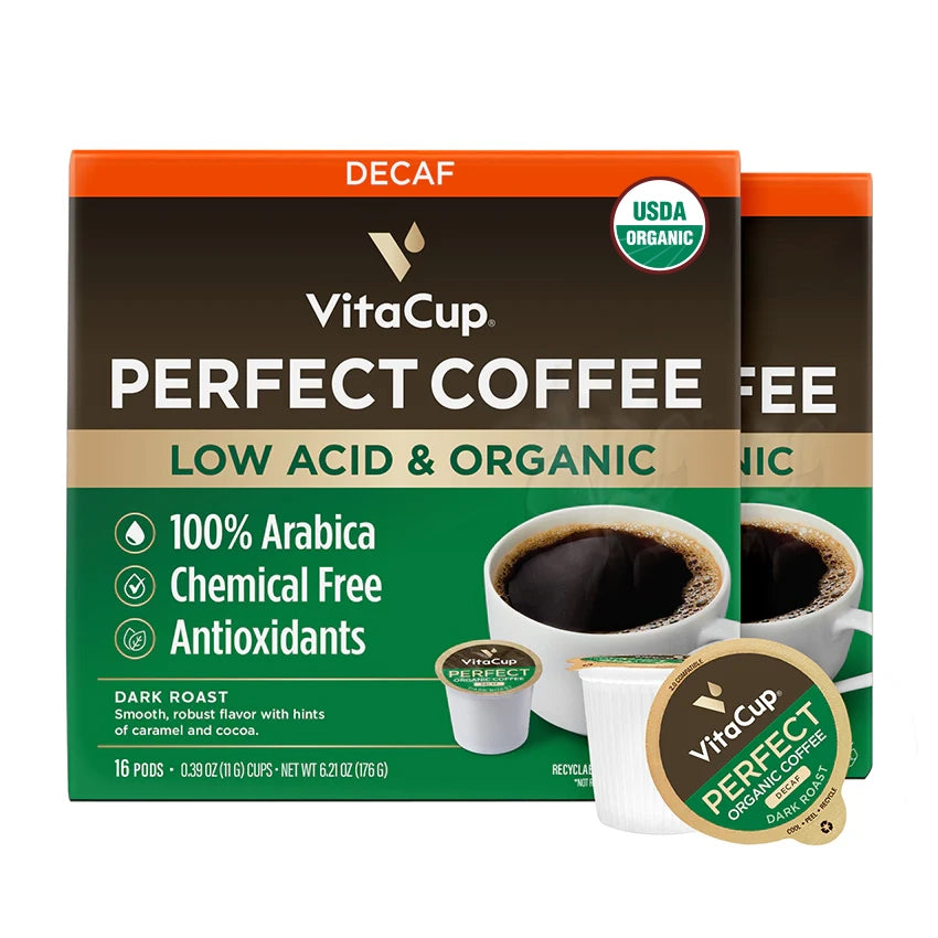 Perfect Decaf Low Acid Coffee Pods