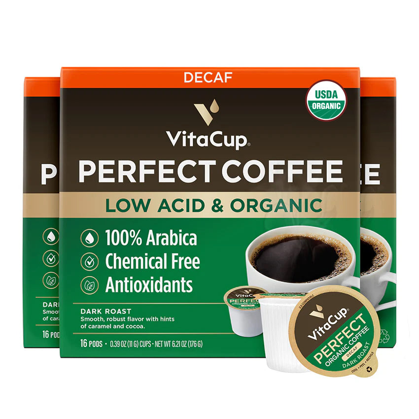 Perfect Decaf Low Acid Coffee Pods