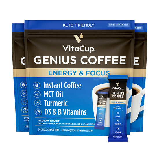 Genius Blend Instant Stickts: Buy Genius Blend Instant Coffee Sticks ...