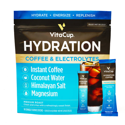 VitaCup Hydration Coffee Instant Packets 18ct