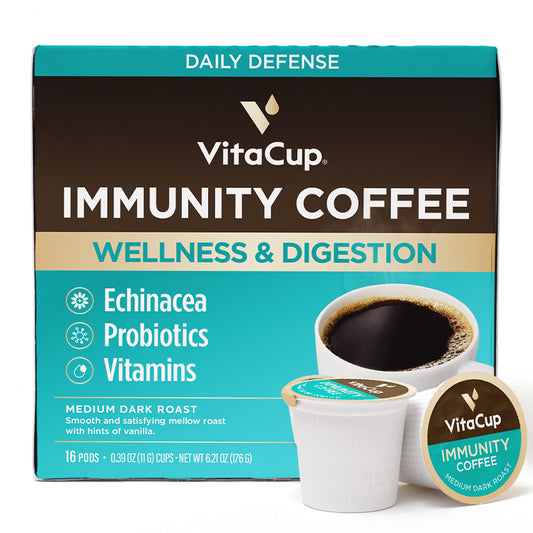 VitaCup Immunity Coffee Pods 16ct
