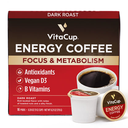 Energy Dark Roast Coffee Pods